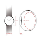 Orologio Analogico Alienwork Uomo | Cronografo al Quarzo Nero