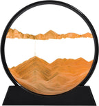 Sabbie Mobili Creative 3D – Paesaggio Naturale con Sabbia che Scorre, Arte da Scrivania per Casa e Ufficio