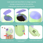 Lanciatore di Dolcetti Interattivo per Cani: Dispenser Automatico per Allenamento e Gioco