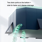 Piscina Pieghevole Portatile 107x166x45 cm – Piscina per Bambini e Adulti, Ideale per Esterni e Interni, Facile da Installare