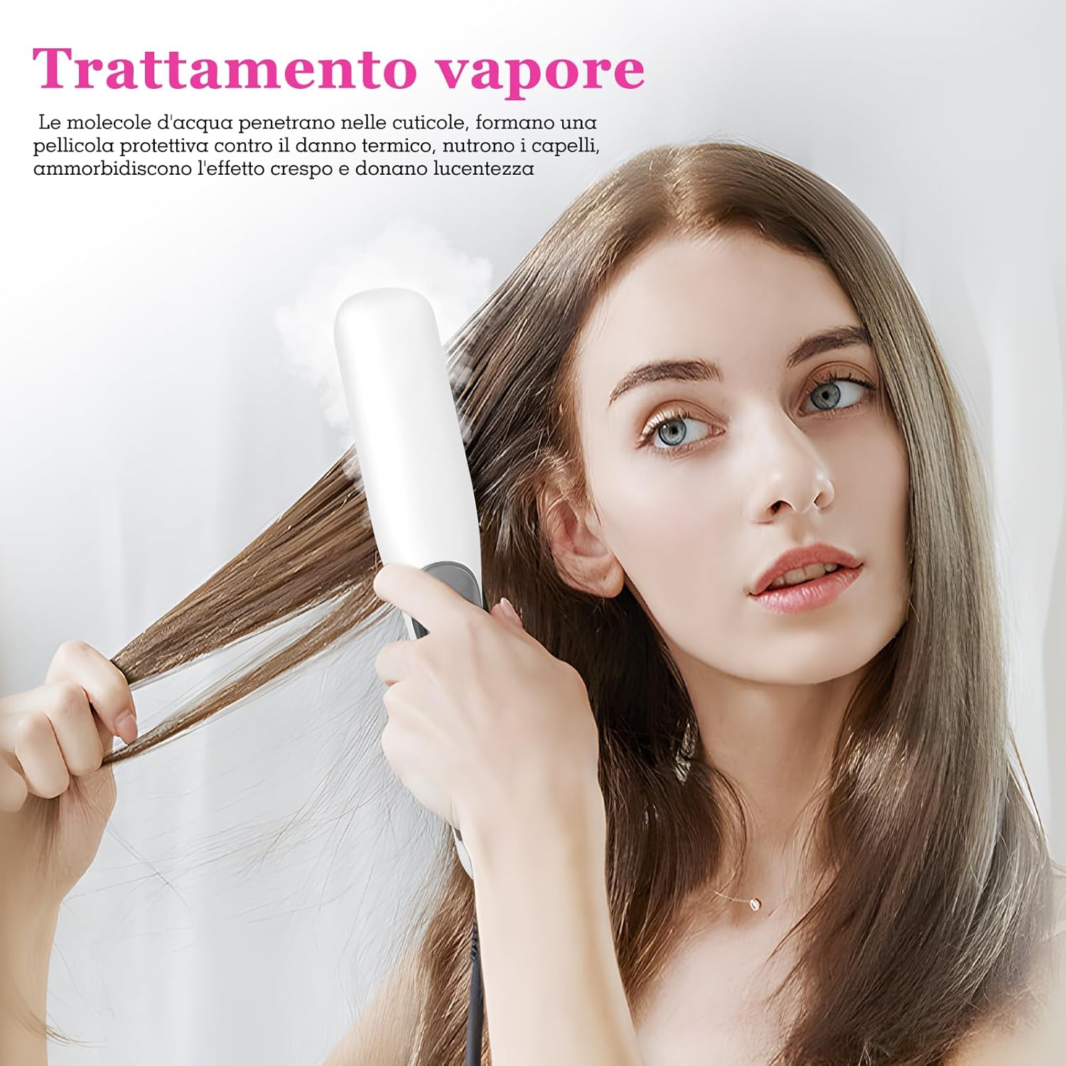 Spazzola Lisciante a Vapore AraSyleon - Stira Capelli Professionale