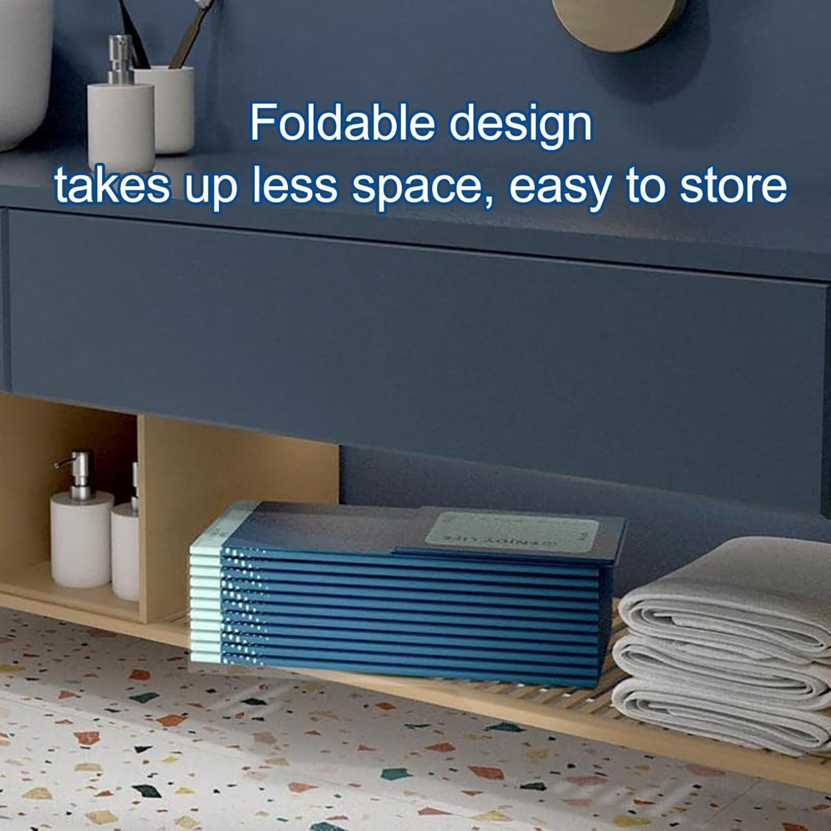 Piscina Pieghevole Portatile 107x166x45 cm – Piscina per Bambini e Adulti, Ideale per Esterni e Interni, Facile da Installare