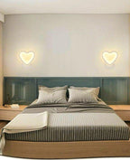 Applique Moderna da Parete E28-N - Lampada LED 6W Design a Forma di Cuore