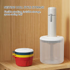 Robot da Cucina Elettrico Salvaspazio in ABS, Tritacarne e Tritatutto Ricaricabile USB, Ideale per Carne, Verdure, Noci e Pasti per Bambini