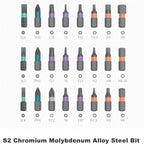 24 in 1 Magnetic Screwdriver Set Cacciaviti Multifunzionale con Manico a Cricchetto Rimovibile