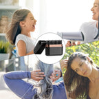 Spazzola per Lisciare i Capelli Senza Fili con Tecnologia Ionica, Pettine Riscaldato con 3 Temperature