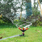 Irrigatore da giardino irrigatore rotante automatico a 360°