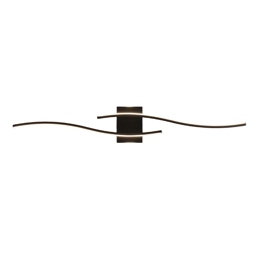Applique da Parete LED Moderna a Linee Curve (27W - Luce Neutra)