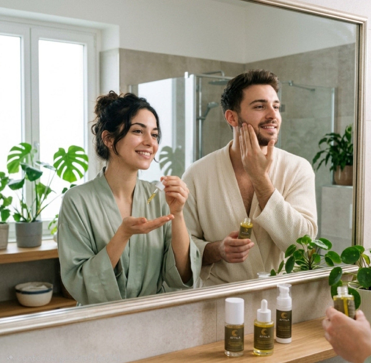 ATTILA | Siero Olio Rigenerante, Idratante e Illuminante con Bakuchiol e Olio di Jojoba