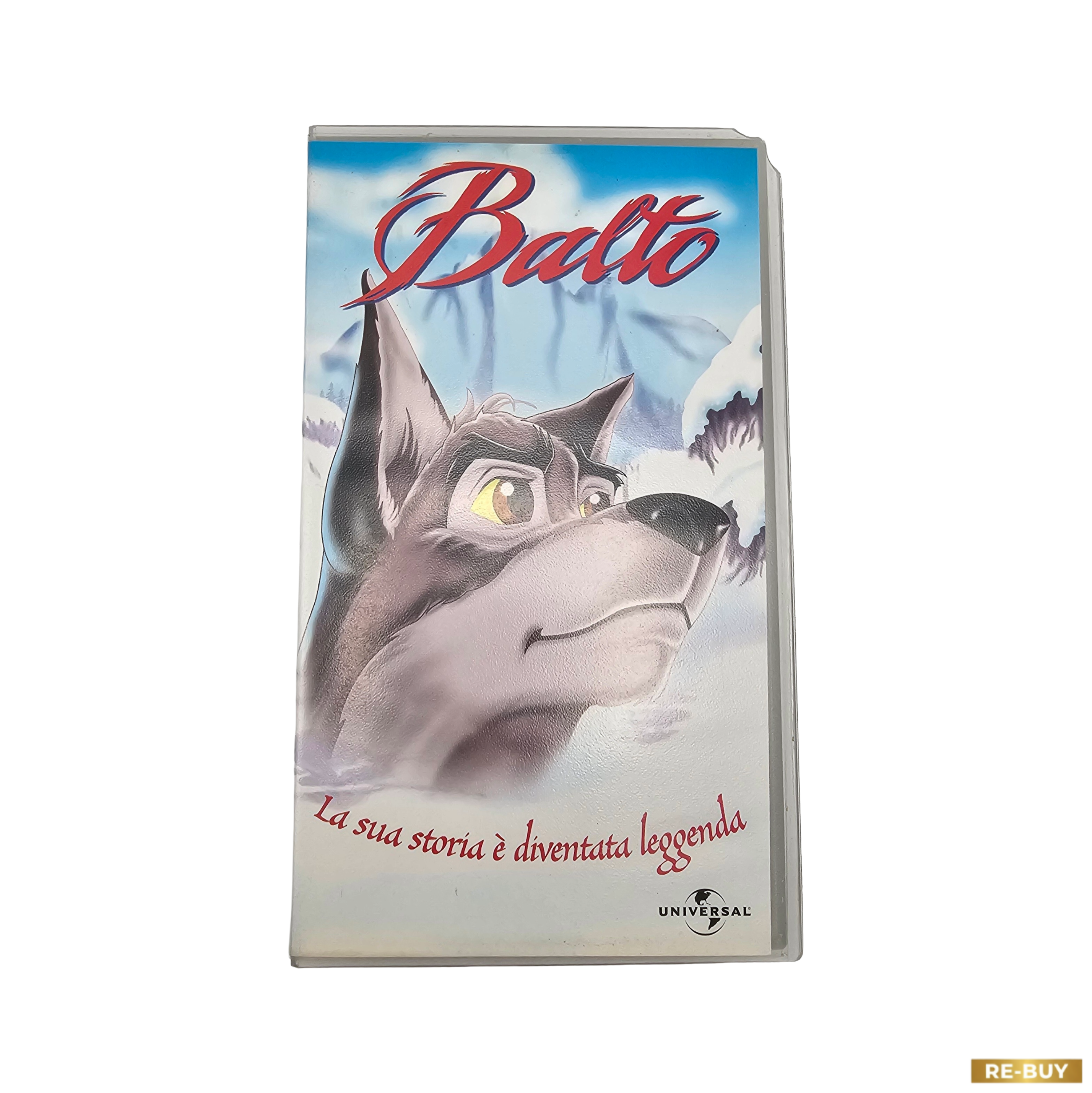 Balto - VHS Originale Universal Pictures (1996) – Un Classico d'Animazione senza Tempo