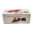 Ferro da Stiro a Vapore DCG 1800W con Piastra in Acciaio Inox - Rosso