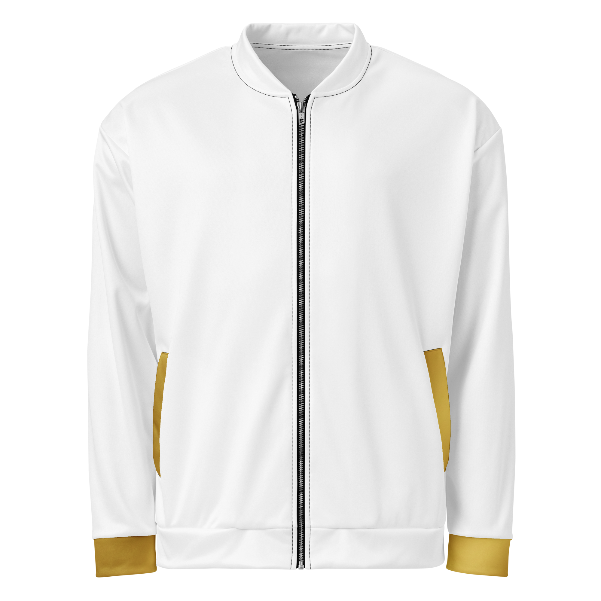 Giacca Bomber Attila Unisex Bianca Alta Qualità