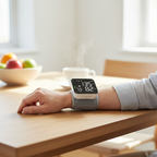 Misuratore di Pressione da Polso – Display LED HD Retroilluminato, Modalità Silenziosa, Funzione Vocale, Doppio Utente