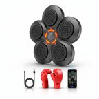 Macchina da Boxe Musicale Intelligente, 9 Modalità, Boxe Interattiva a Parete, Fitness Dinamico con Bluetooth