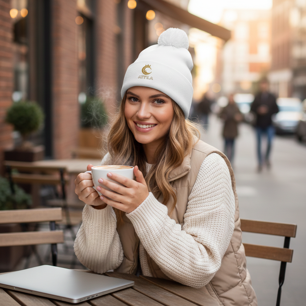 Pom Pom Beanie Attila | L'accessorio Invernale che che fa tendenza