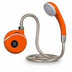 Doccia Portatile da Esterno con Pompa USB Ricaricabile - Ideale per Campeggio, Escursioni e Attività Outdoor