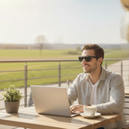 Occhiali Smart Audio Wireless con Assistente AI – Traduzione Vocale, Chiamate e Musica – Microfono Integrato