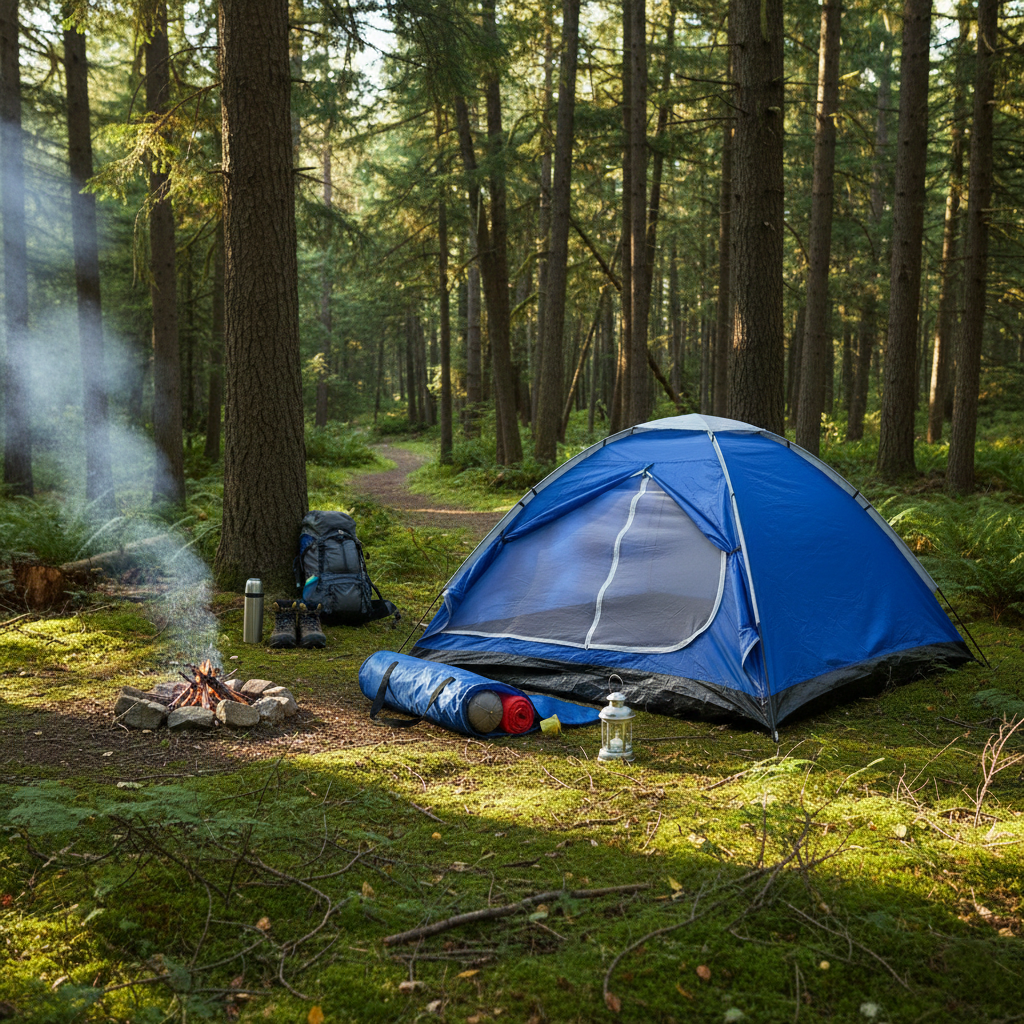 Tenda da campeggio grande 4 posti richiudibile con sacca per spiaggia mare giardino