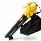 Soffiatore Elettrico 3000 W 3 in 1: Aspirafoglie, Trituratore e Soffiatore con Velocità Variabile