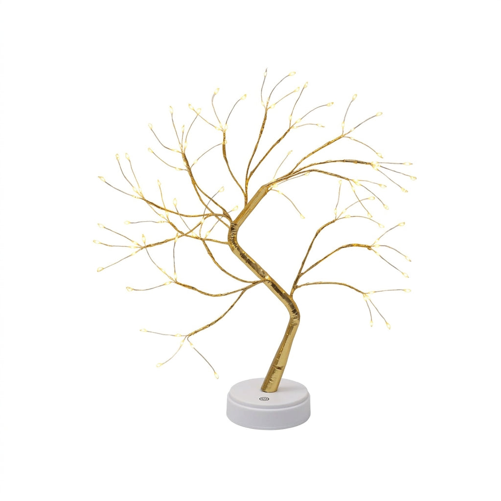 Albero Luminoso LED Decorativo con Rami Flessibili e Touch-Control