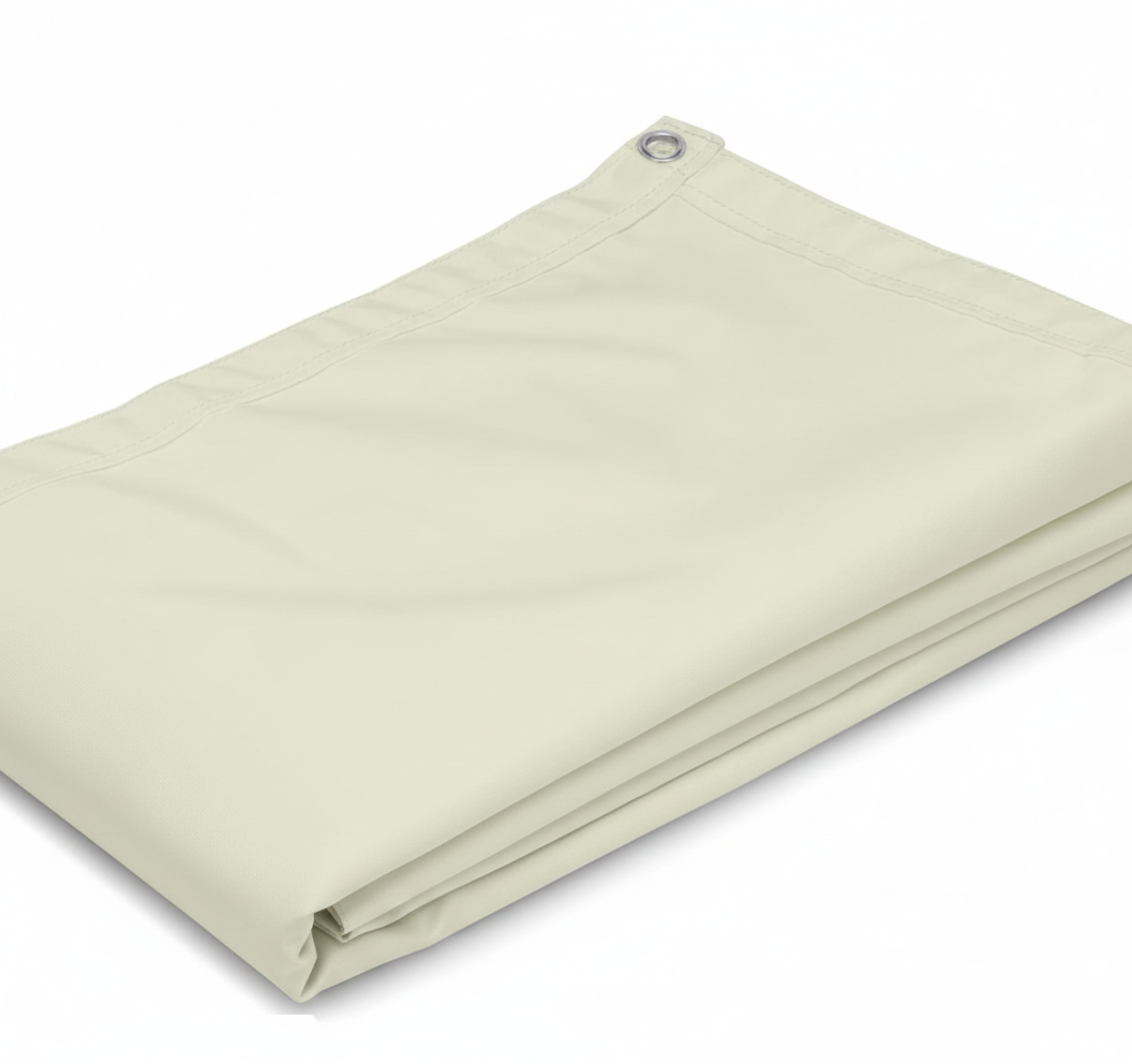 Telo Frangivista per Balcone Beige 500x85 cm – Copertura Oscurante Impermeabile con Occhielli e Corde, Protezione UV 50+