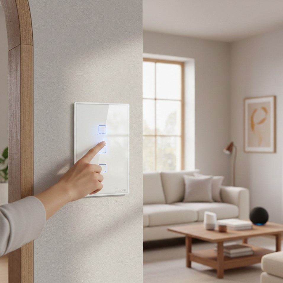 Sonoff T2 3 Canali Interruttore Smart WiFi e RF