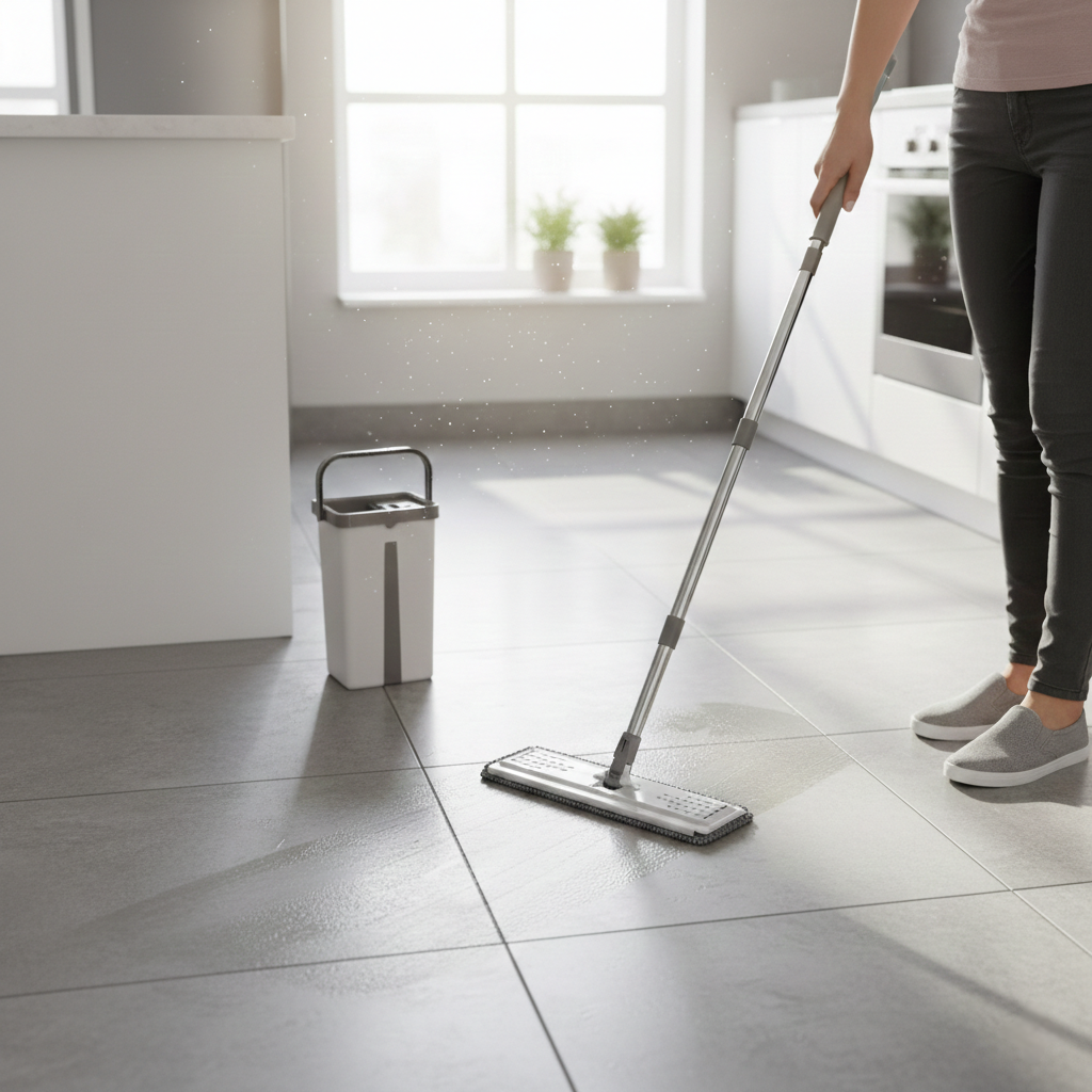 Mocio Mopo Wash - Scopa Lava Pavimenti Rotante Autostrizzante con Secchio 8 lt