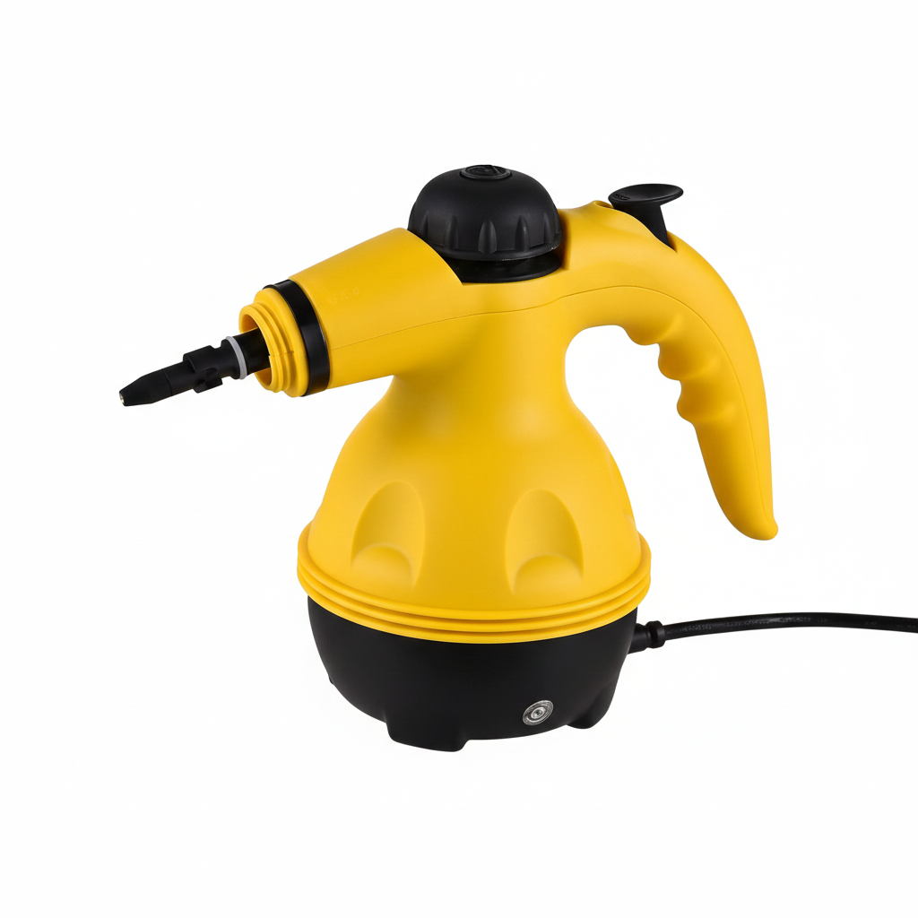 Pulitore a Vapore Portatile – con 9 Accessori Inclusi per cucina, divano, bagno, auto e finestre