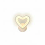 Applique Moderna da Parete E28-N - Lampada LED 6W Design a Forma di Cuore