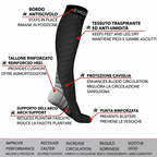 Calze Dynamic Supporto Ergonomico a Compressione Graduata - Unisex