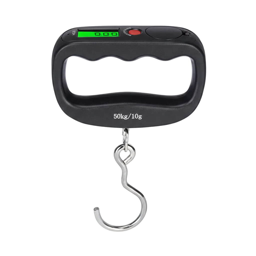 Bilancino pesa valigia display digitale gancio bilancia pesavaligie 50kg bagagli