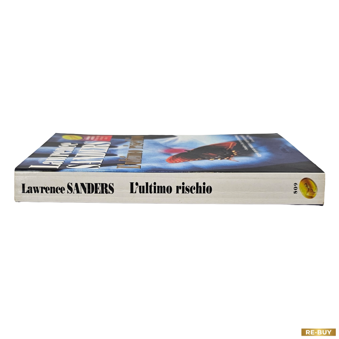 L'ultimo rischio - Lawrence Sanders Libro Thriller Giallo Copertina Flessibile