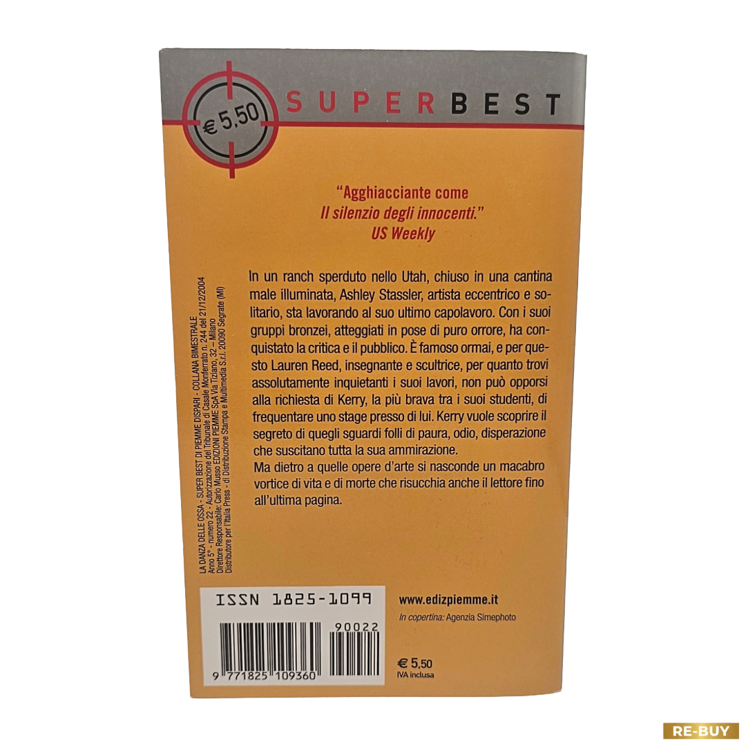 La Danza delle Ossa di Mark Nykanen - Libro Thriller Tascabile