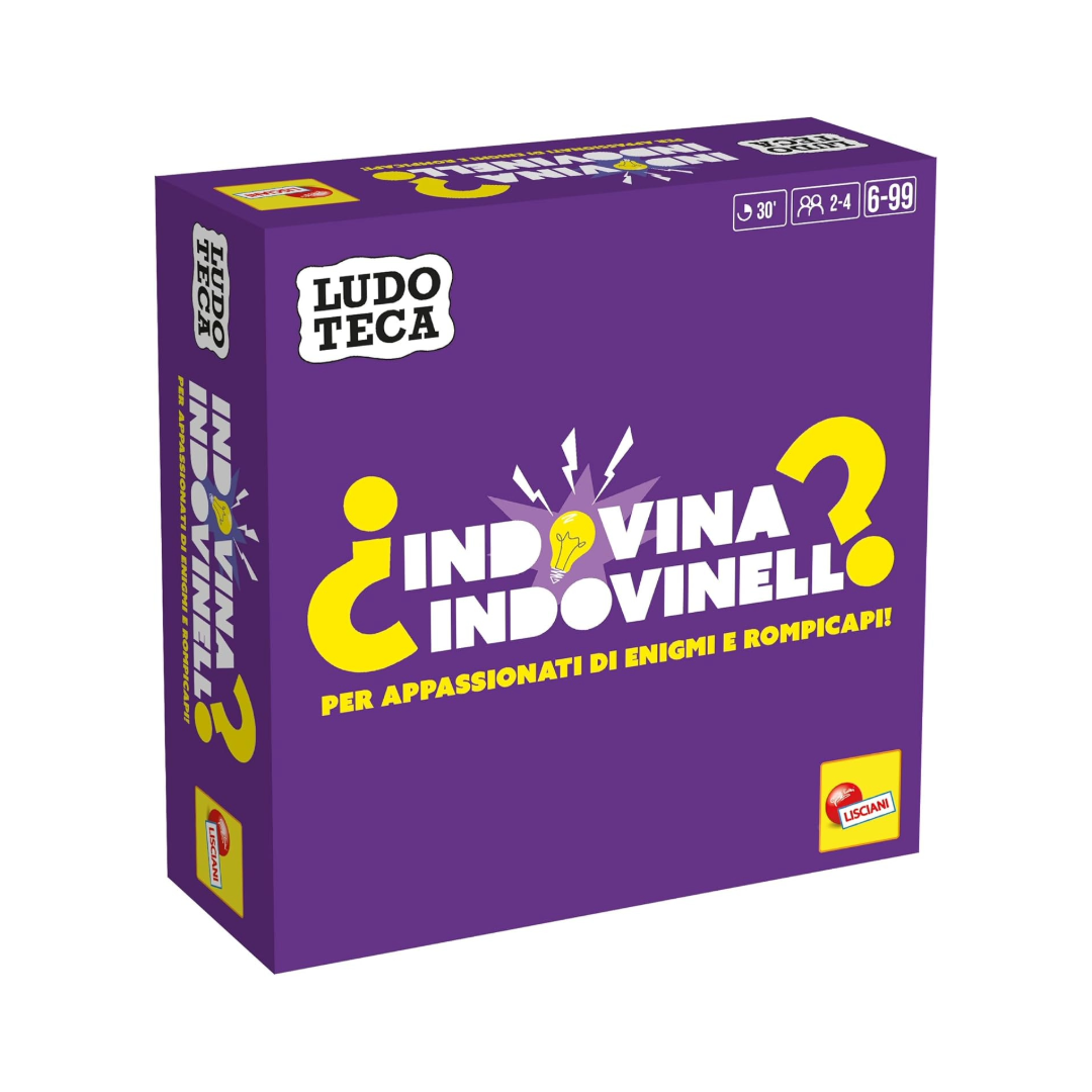 Lisciani Giochi Indovina Indovinello – Per Appassionati di Enigmi