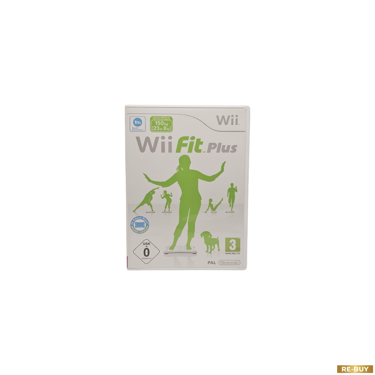 Nintendo Wii Bianca con Wii Balance Board, Wii Fit Plus e Fit Kit Nitho