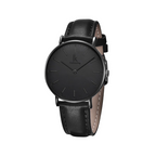 Orologio Ultra-Sottile Elegante Cinturino In Cuoio Ø40mm