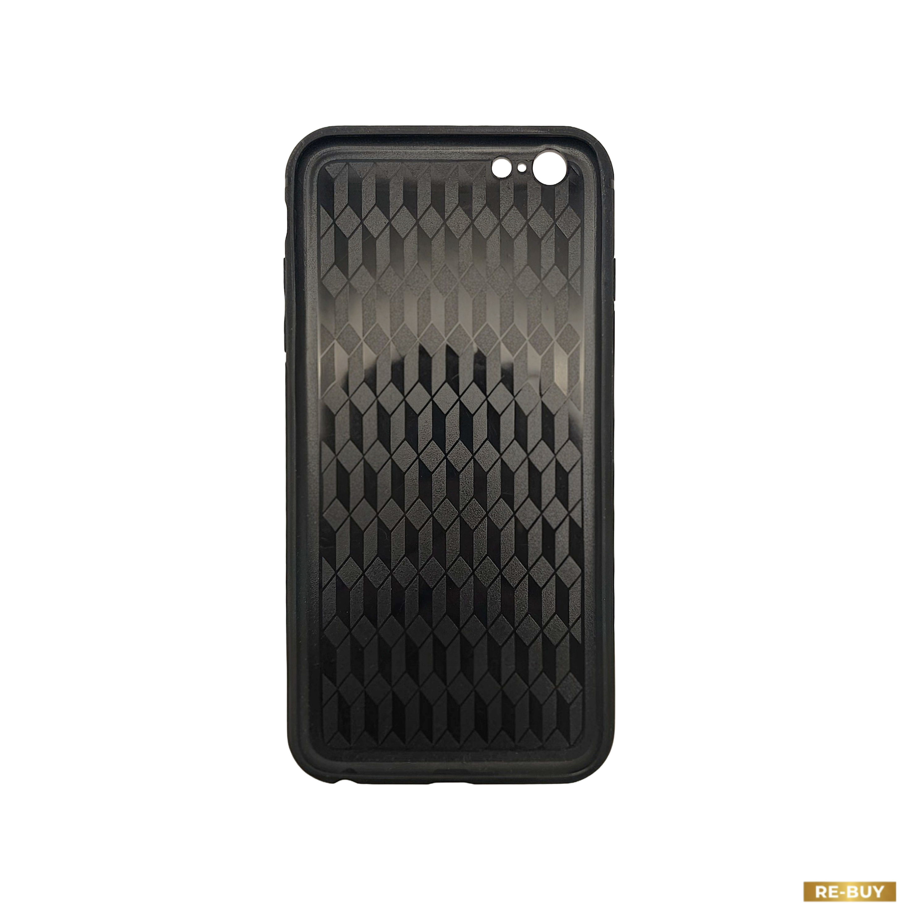 Custodia Cover Posteriore in Vetro Temperato Dorato per iPhone 6 Plus / 6s Plus