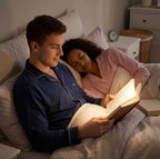 Lampada LED da Lettura a Pannello Ricaricabile per Libro con 3 Tonalità