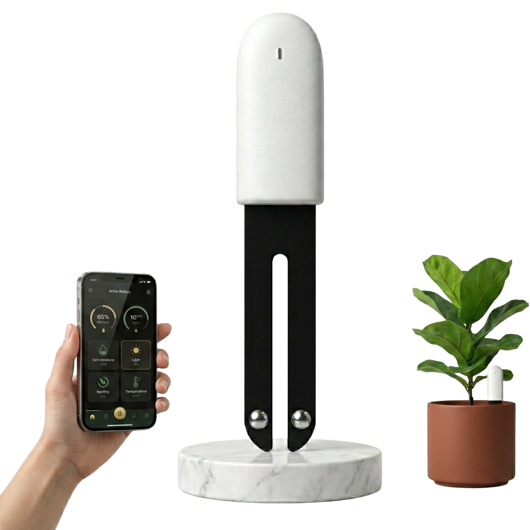 Sensore Piante Smart 4-in-1 Bluetooth Monitor Umidità e Fertilità