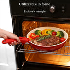 Set Pentole Salvaspazio 11Pz Ceramica Atossica | Per Forno e Induzione