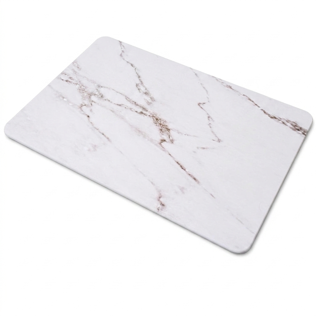 Tappeto Bagno Diatomite 60x39 - Pietra Naturale Antimuffa e Igienico