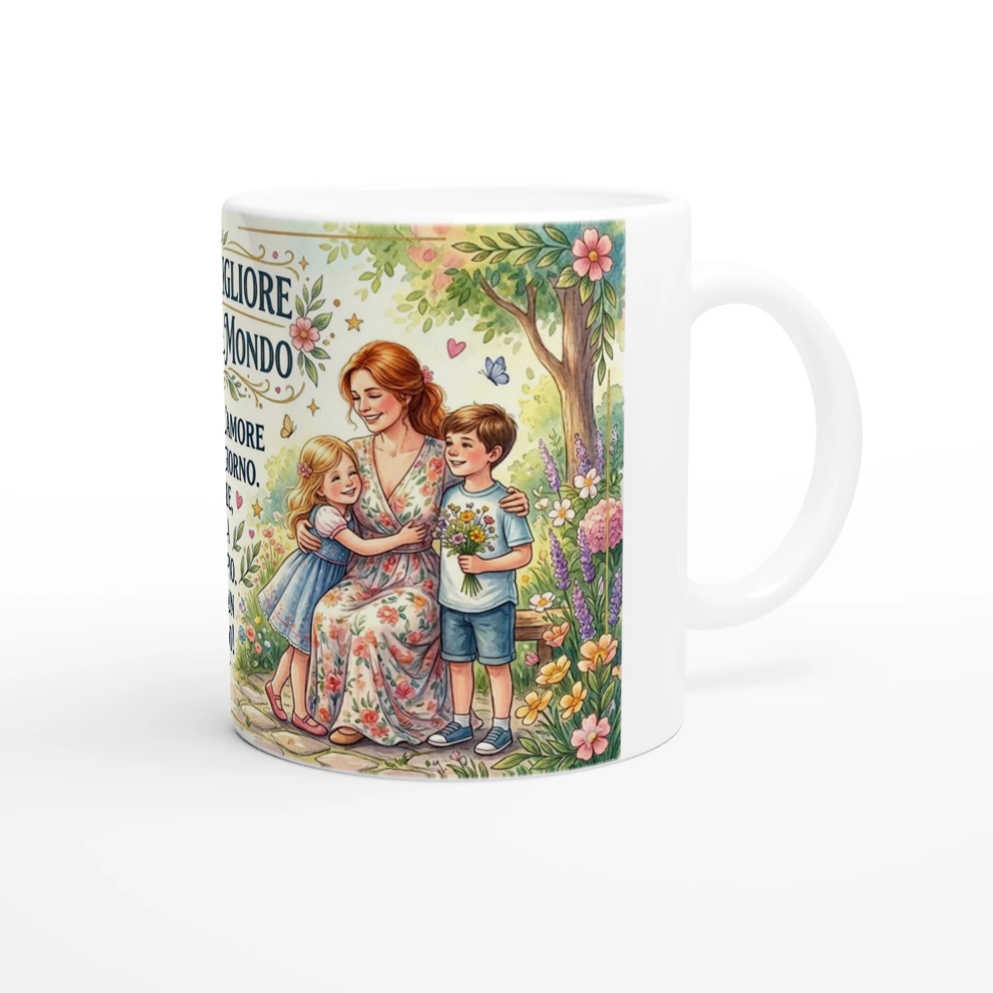 Tazza Dedica Mamma Migliore del Mondo