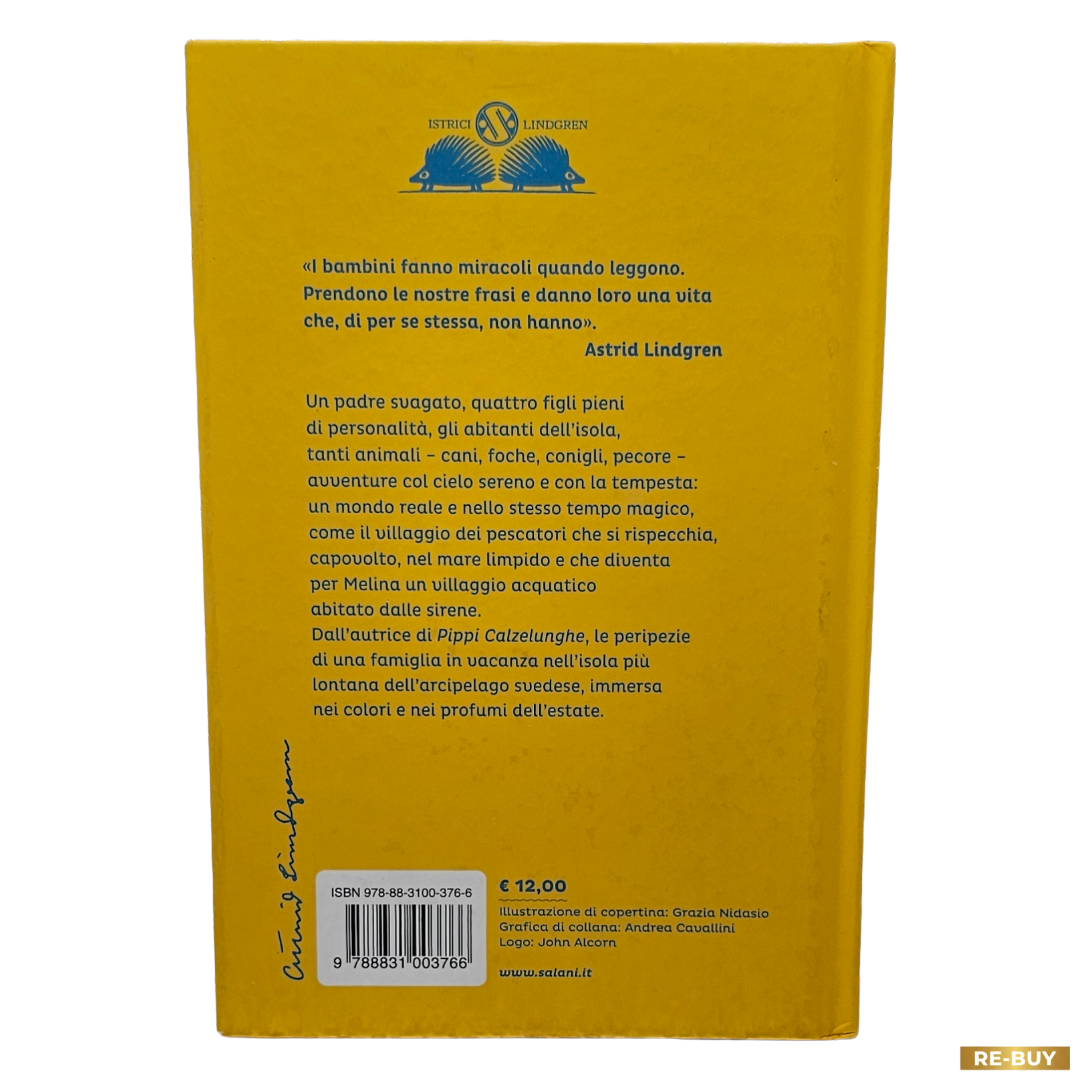 Libro Vacanze all'isola dei gabbiani di Astrid Lindgren Salani Editore