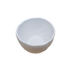 Vaso in Ceramica Bianca Made in Italy – Design a Spirale – con Piccoli Difetti