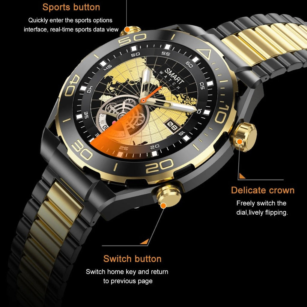 Watch ultimate design z91 pro max orologio intelligente con schermo a colori da 1,52 pollici
