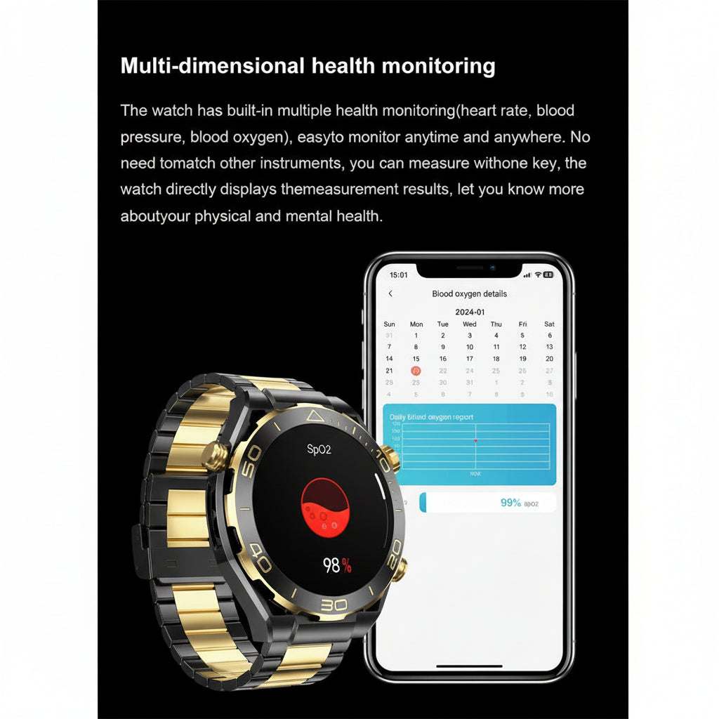 Watch ultimate design z91 pro max orologio intelligente con schermo a colori da 1,52 pollici