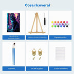 Kit di Pittura - Perfetto per Rilassarsi e Arredare Casa