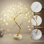 Albero Luminoso LED Decorativo con Rami Flessibili e Touch-Control