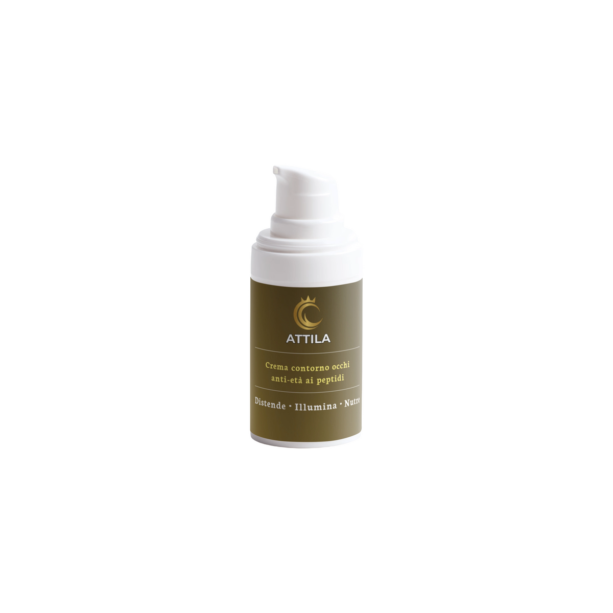 ATTILA | Crema Contorno Occhi Anti-Age, Compattante e Rigenerante con Peptidi e Vitamina C