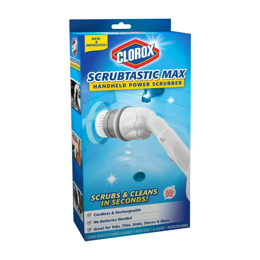 Spazzola Elettrica Rotante Senza Fili con Manico Estendibile – Pulizia Profonda per Bagno, Cucina e Superfici Difficili